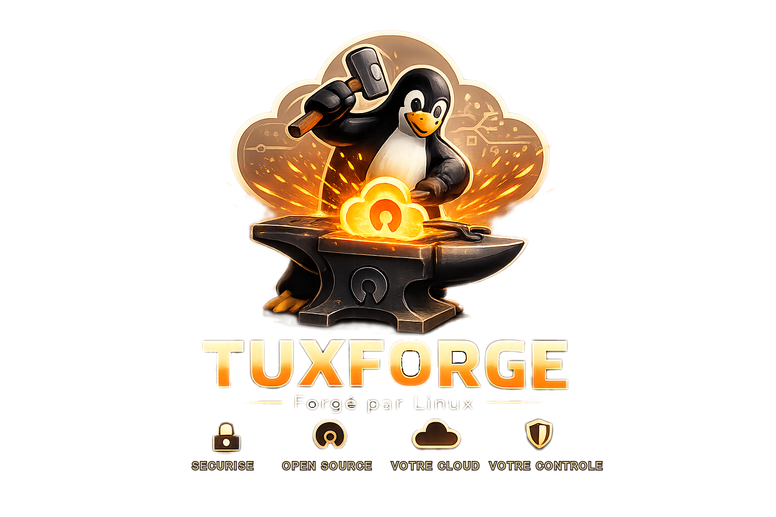 TuxForge Logo